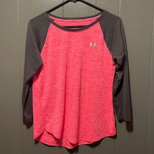 Under Armour 3/4 sleeve baseball shirt. Women’s